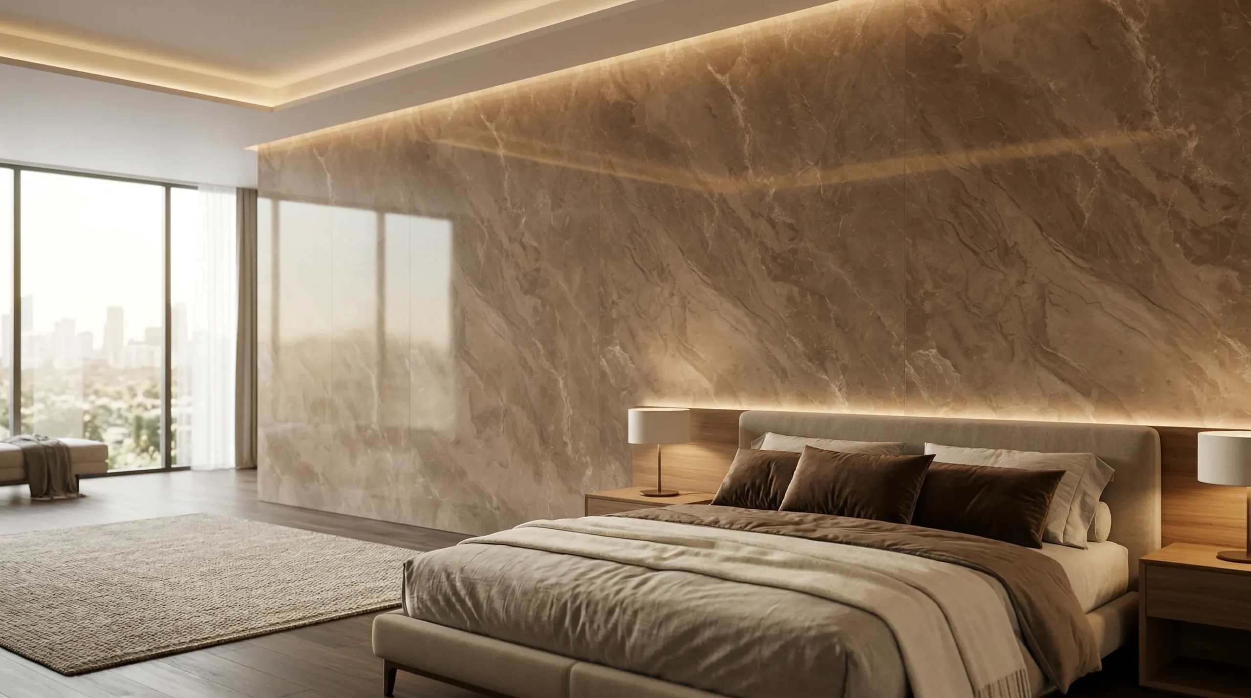 Cavaro Brown Gloss – Raumszene